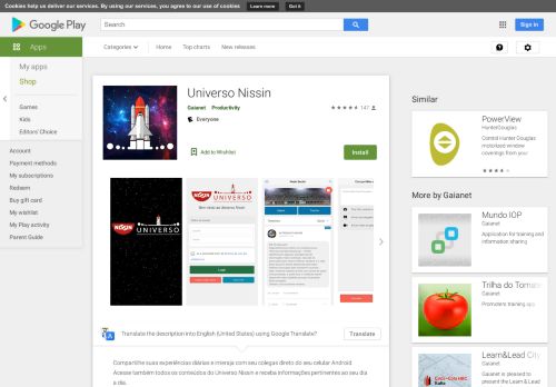 
                            2. Universo Nissin – Apps no Google Play