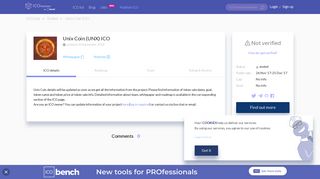 
                            9. Unix Coin (UNX) • ICO Details: token price, reviews, total supply, news ...