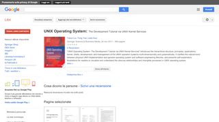 
                            13. UNIX Operating System: The Development Tutorial via UNIX Kernel Services