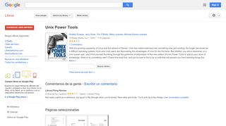 
                            12. Unix Power Tools - Resultado de Google Books