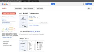 
                            13. Unix & Shell Programming - Wynik z Google Books
