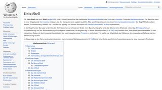 
                            12. Unix-Shell – Wikipedia