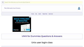 
                            6. Unix user login class - Unix.com