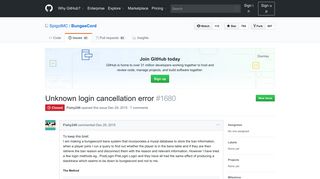 
                            2. Unknown login cancellation error · Issue #1680 · SpigotMC ... - GitHub