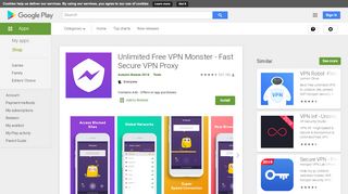 
                            11. Unlimited Free VPN Monster - Fast Secure VPN Proxy - Apps on ...