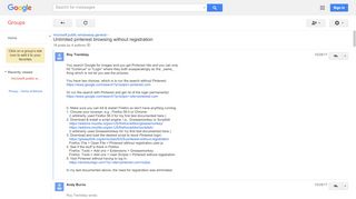 
                            4. Unlimited pinterest browsing without registration - Google Groups