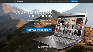 
                            9. Unlimited space for your photos | Zonerama.com