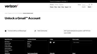 
                            13. Unlock a Gmail Account | Verizon Wireless