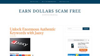 
                            12. Unlock Enormous Authentic Keywords with Jaaxy | - EARN DOLLARS ...