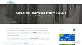 
                            6. Unlock full-encrypted system via SSH – Virtono Community