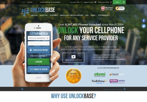 
                            9. UnlockBase: Unlock Phone | Unlock Codes | Cell Phone Unlocking ...