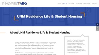 
                            13. UNM Residence Life & Student Housing | InnovateABQ