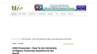 
                            9. UNN iTranscript - How To Get University of Nigeria Transcript ...