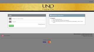 
                            2. UNO Premier Store: Log in