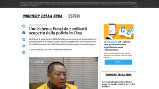 
                            11. Uno Schema Ponzi da 7 miliardi - Corriere.it