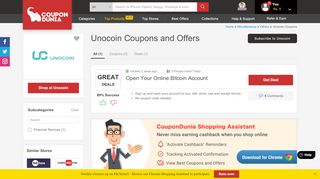 
                            10. Unocoin Coupons & Offers: Rs. 200 FREE Bitcoin buy promo code ...