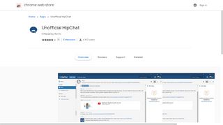 
                            6. Unofficial HipChat - Google Chrome