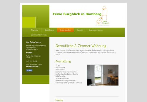 
                            10. Unser Angebot - Ferienwohnung Bamberg