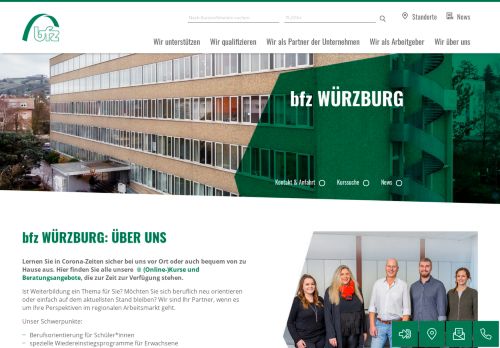 
                            1. Unser Angebot für Sie – bfz Würzburg – www.bfz.de - bfz gGmbH