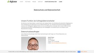 
                            8. Unser Fokus – Datenschutz & Datensicherheit - digibase