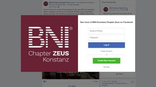 
                            7. Unser neues Mitglied Rainer Liantonio - BNI Konstanz Chapter Zeus ...