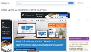 
                            6. Unser Online-Banking Unsere Online-Services - PDF - DocPlayer.org