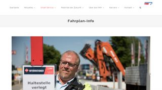 
                            3. Unser Service - Fahrplan-Info - VHH