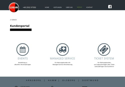 
                            6. Unser Service für Sie - LOG-IN - LOG-IN GmbH