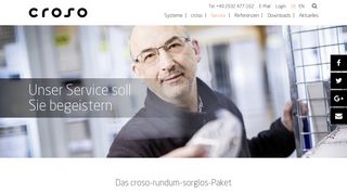 
                            5. Unser Service soll Sie begeistern - croso International GmbH - Ihr ...