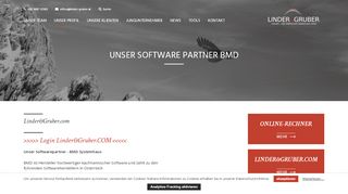 
                            13. Unser Software Partner BMD - Linder & Gruber