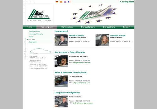 
                            3. Unser Team - Hartmann Fleet Professionals