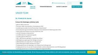 
                            9. Unser Team: MR-CT-Karner