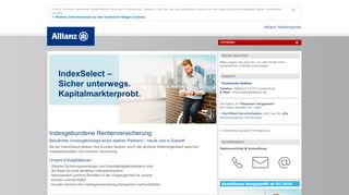 
                            2. Unser Vorsorgekonzept IndexSelect - Allianz Maklerportal