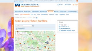 
                            9. Unsere Filialen - VR Bank Lausitz eG