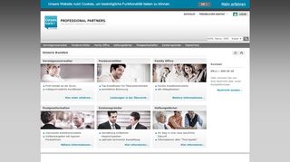 
                            6. Unsere Kunden - Professional Partners - Consorsbank