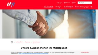 
                            10. Unsere Kunden stehen im Mittelpunkt - MVV Energie