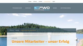 
                            10. Unsere Mitarbeiter - unser Erfolg - Fernwasserversorgung Oberfranken
