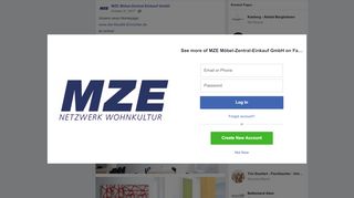 
                            5. Unsere neue Homepage:... - MZE Möbel-Zentral-Einkauf GmbH ...