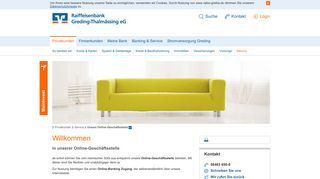 
                            7. Unsere Online-Geschäftsstelle - Raiffeisenbank Greding-Thalmässing ...