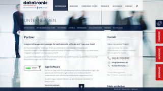 
                            9. Unsere Partner - datatronic Software AG