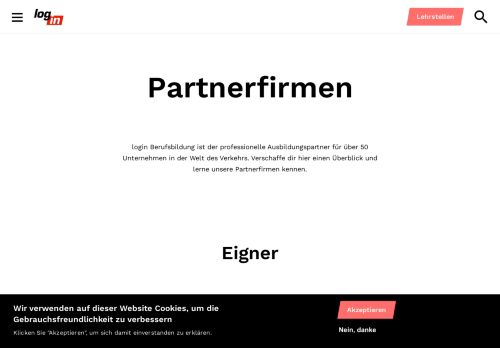 
                            1. Unsere Partnerfirmen - login Berufsbildung