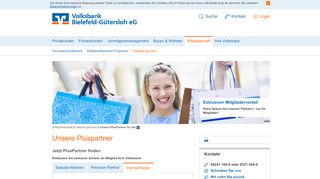 
                            9. Unsere PlusPartner für Sie - Volksbank Bielefeld-Gütersloh eG