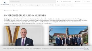 
                            1. Unsere Privatbank Niederlassung in München | Fürst Fugger Privatbank