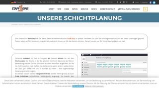 
                            3. Unsere Schichtplanung | StaffEins