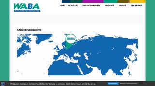 
                            4. Unsere Standorte / Niederlassungen mit Kontaktdaten - WABA