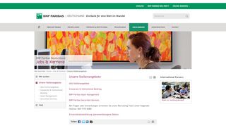 
                            8. Unsere Stellenangebote - BNP Paribas Deutschland