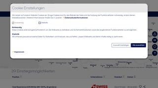 
                            6. Unsere Stellenangebote | Swiss International Air Lines AG