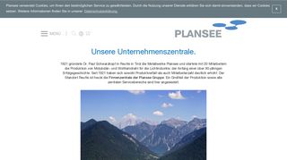 
                            3. Unsere Unternehmenszentrale. - Unternehmenszentrale | Plansee