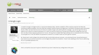 
                            5. Untangle Login | Technibble Forums