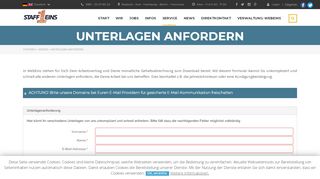 
                            2. Unterlagen Anfordern | StaffEins